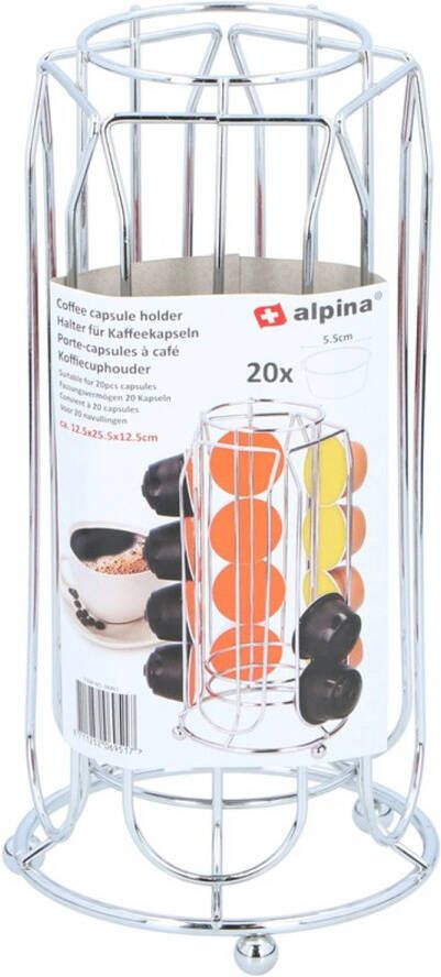 alpina Koffie Cupshouder Voor 20 Capsules Koffiecuphouders