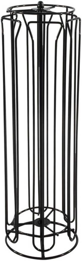 Merkloos Zwarte Koffiecup Display/houder Draaibaar 60 Cups Koffiecuphouders