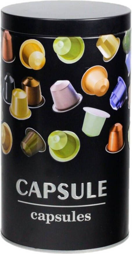 Shoppartners Koffie Voorraadbus/bewaarblik Metaal 11 X 19 Cm Voorraadblikken