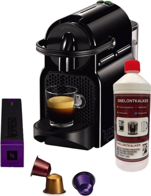 Magimix Nespresso Inissia M105 Zwart + Ontkalker 1