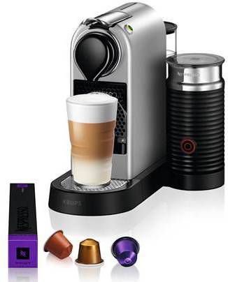 Krups CitiZ & Milk Silver XN760B Nespresso machine online kopen
