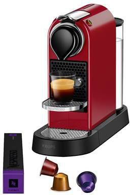 Nespresso Krups koffieapparaat CitiZ XN7415 (Rood) online kopen