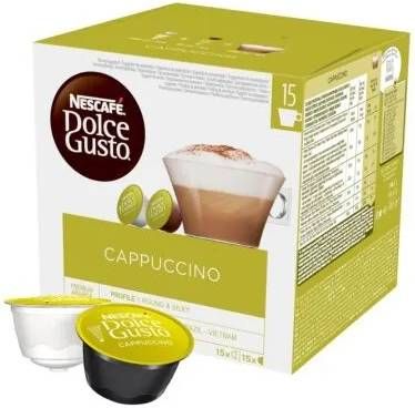Dolce Gusto Nescafe Koffiecups, Cappucino, Pak Van 16 Stuks